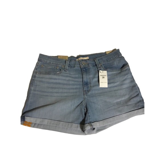 Levi Strauss Mid Length shorts NWT Size 31 - Picture 1 of 9